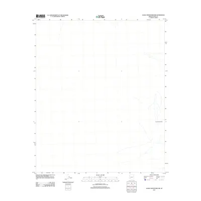 2011 Map of Aguila Mountains NW, 2011 Print