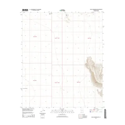 2014 Map of Aguila Mountains NW, 2014 Print