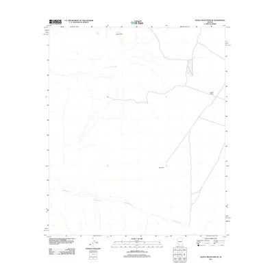 2011 Map of Aguila Mountains SE, 2011 Print