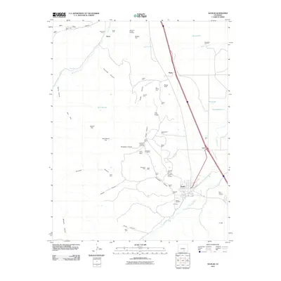2010 Map of Aguilar, 2010 Print
