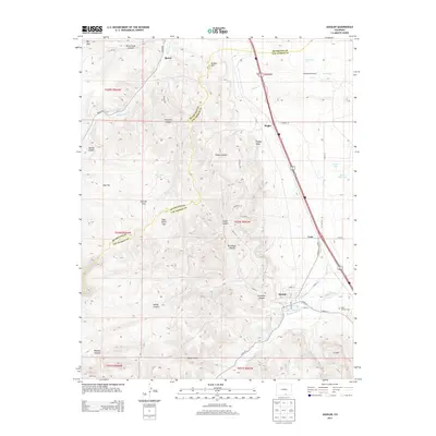 2013 Map of Aguilar, 2013 Print