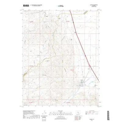2019 Map of Aguilar, 2019 Print