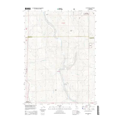2015 Map of Ah Pah Ridge, 2015 Print