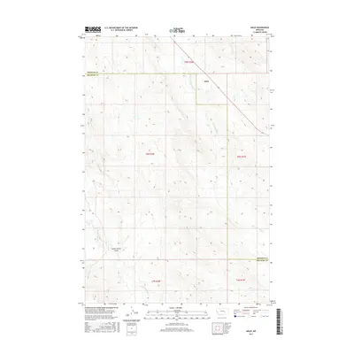 2017 Map of Ahles, 2017 Print