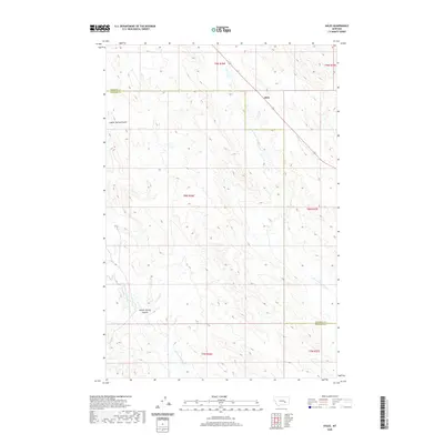 2020 Map of Ahles, 2020 Print