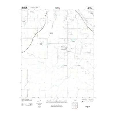 2010 Map of Ahloso, 2010 Print
