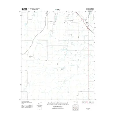 2012 Map of Ahloso, 2012 Print