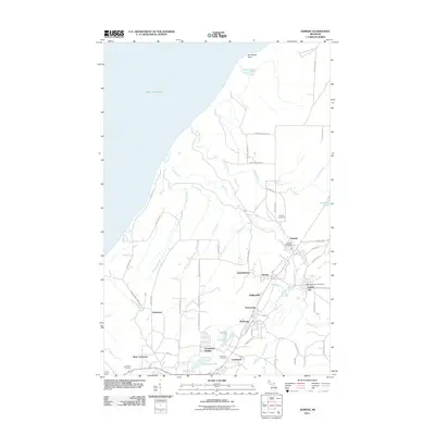 2011 Map of Ahmeek, 2011 Print