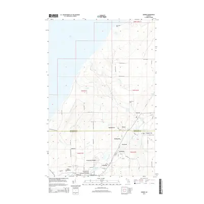 2014 Map of Ahmeek, 2014 Print