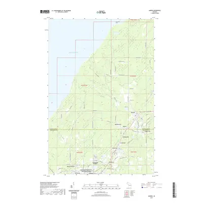 2019 Map of Ahmeek, 2019 Print