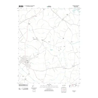 2010 Map of Ahoskie, 2010 Print