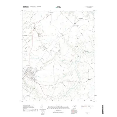 2019 Map of Ahoskie, 2019 Print