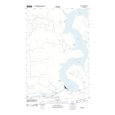 2011 Map of Ahsahka, 2011 Print
