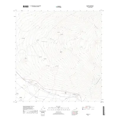 2017 Map of Ahumoa, 2017 Print