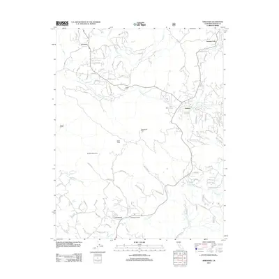 2012 Map of Ahwahnee, 2012 Print