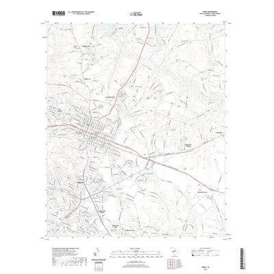 2020 Map of Aiken, 2020 Print
