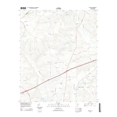 2014 Map of Aiken NW, 2014 Print
