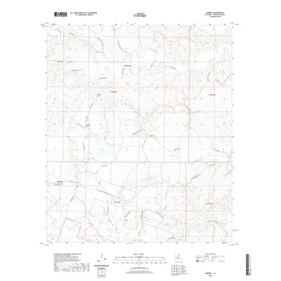 2020 Map of Aimwell, 2020 Print