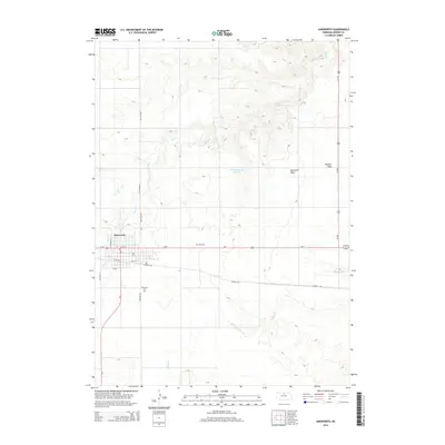 2014 Map of Ainsworth, 2014 Print