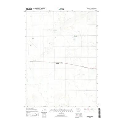 2014 Map of Ainsworth SW, 2014 Print