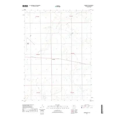2017 Map of Ainsworth SW, 2017 Print