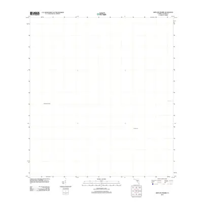 2012 Map of Airplane Prairie, 2012 Print