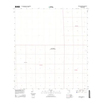 2015 Map of Airplane Prairie, 2015 Print