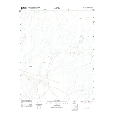 2012 Map of Airport Lake, 2012 Print