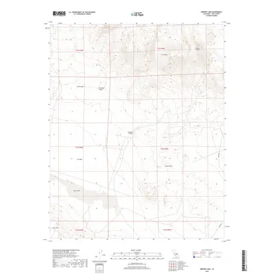 2018 Map of Airport Lake, 2018 Print