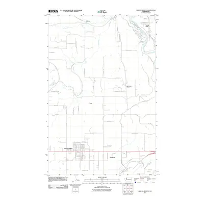 2011 Map of Airway Heights, 2011 Print