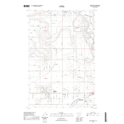 2020 Map of Airway Heights, 2020 Print