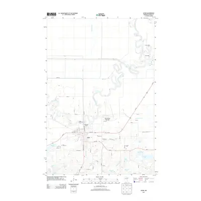2013 Map of Aitkin, 2013 Print