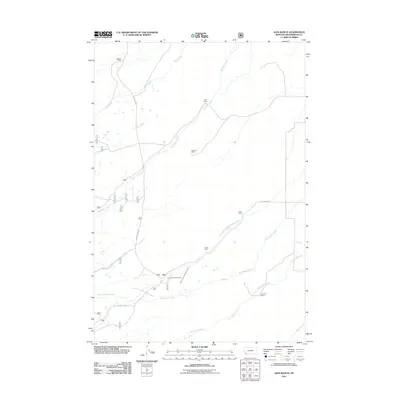 2011 Map of Ajax Ranch, 2011 Print