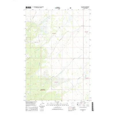2017 Map of Ajax Ranch, 2017 Print