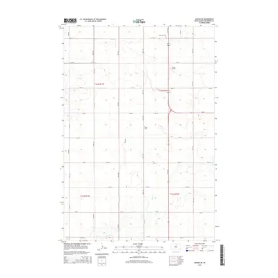2015 Map of Akaska NE, 2015 Print