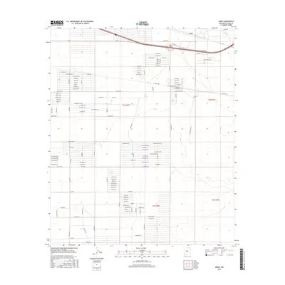 2017 Map of Akela, 2017 Print