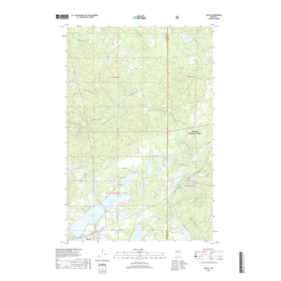 2019 Map of Akeley, 2019 Print
