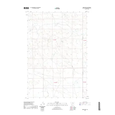 2020 Map of Akers Ranch, 2020 Print