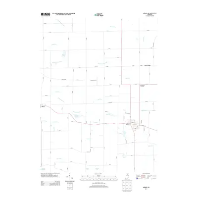 2013 Map of Akron, 2013 Print