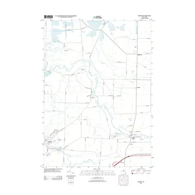 2013 Map of Akron, 2013 Print