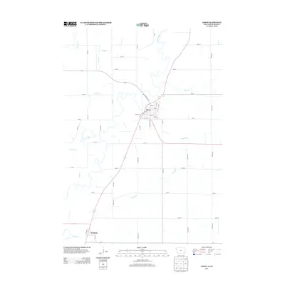2013 Map of Akron, 2013 Print