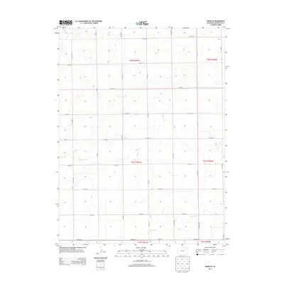 2013 Map of Akron SE, 2013 Print