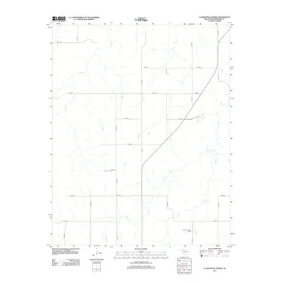 2012 Map of Alabaster Caverns, 2012 Print