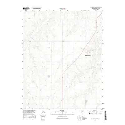 2016 Map of Alabaster Caverns, 2016 Print