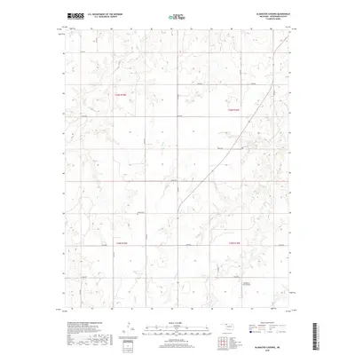2018 Map of Alabaster Caverns, 2018 Print