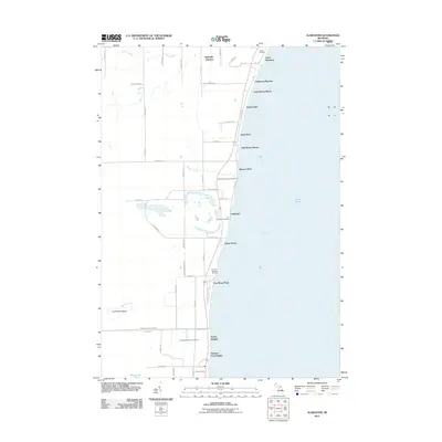 2011 Map of Alabaster, 2011 Print