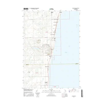 2017 Map of Alabaster, 2017 Print