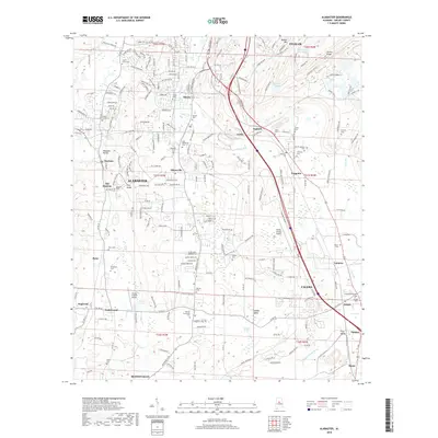2018 Map of Alabaster, 2018 Print