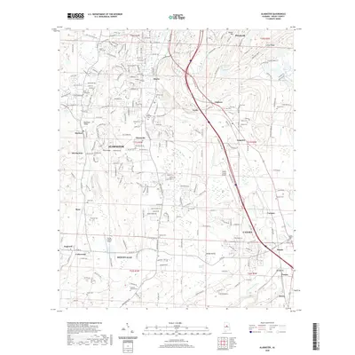 2020 Map of Alabaster, 2020 Print