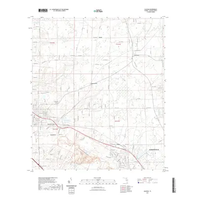 2021 Map of Alachua, 2021 Print